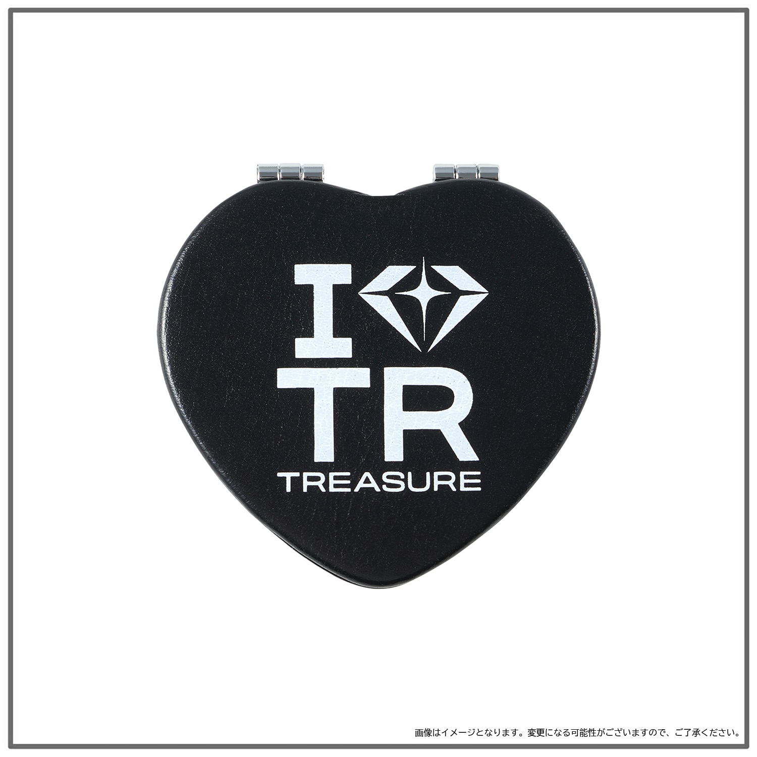 I LOVE TREASURE ミラー（BLACK）