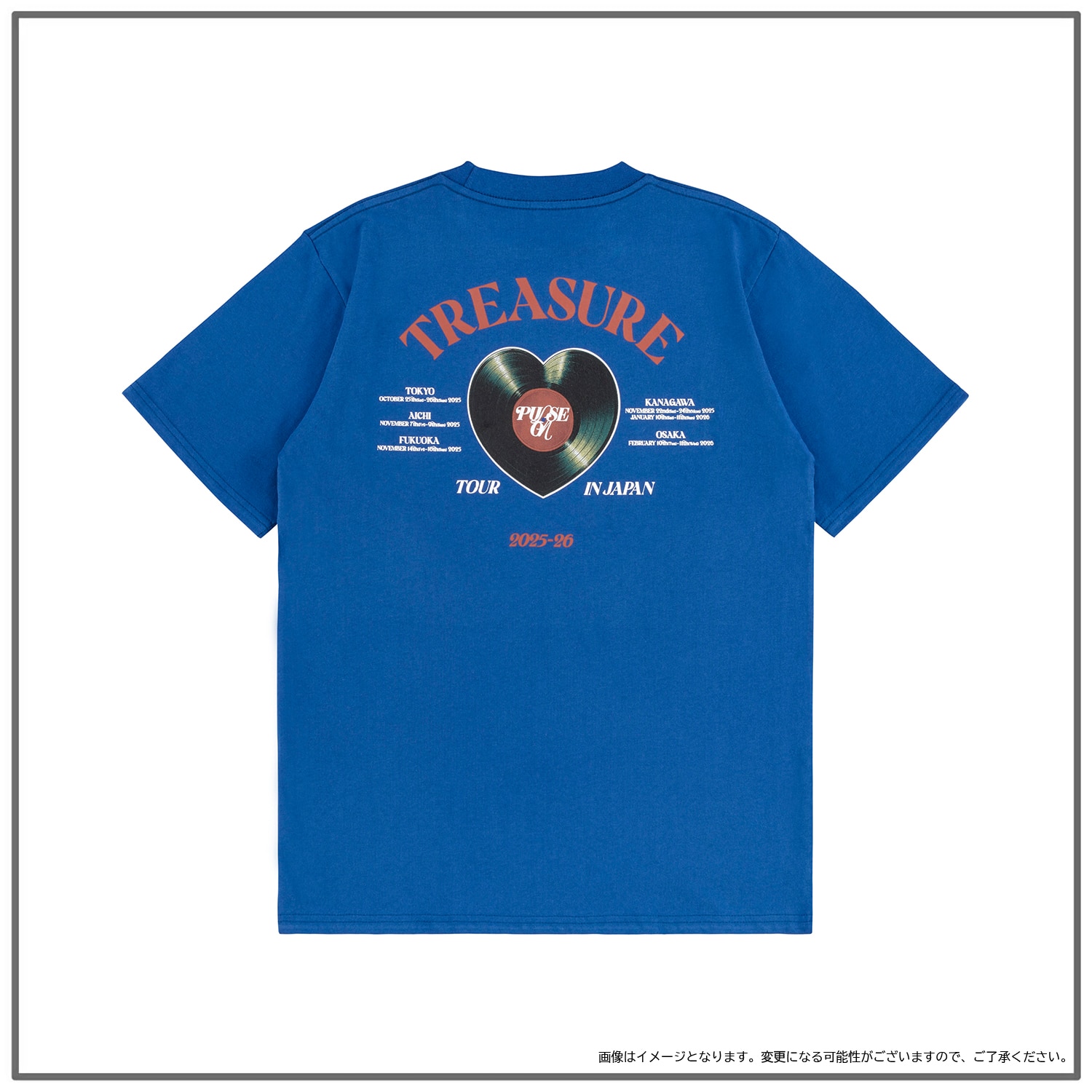TOUR Tシャツ（NAVY）