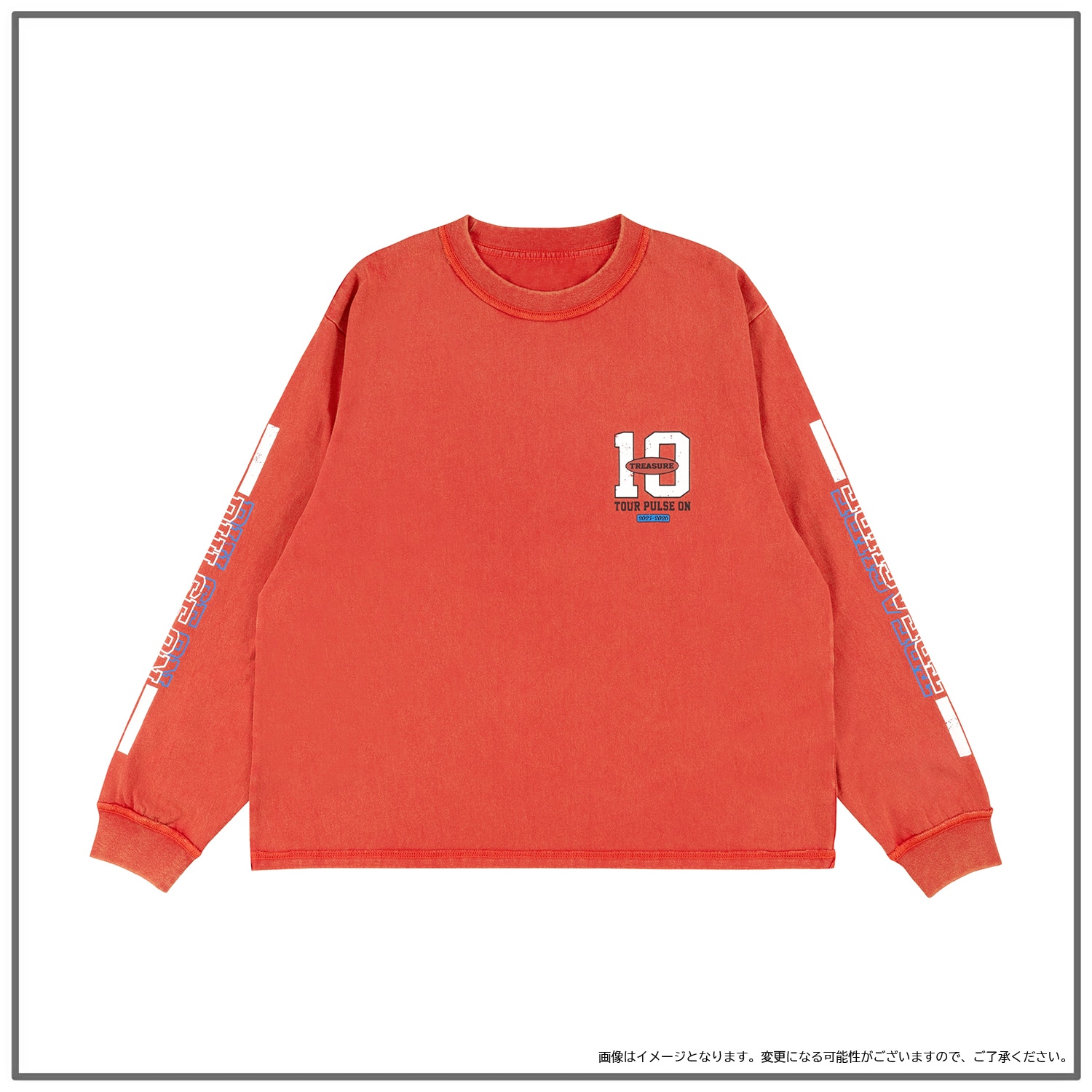 ロングスリーブTシャツ（RED）