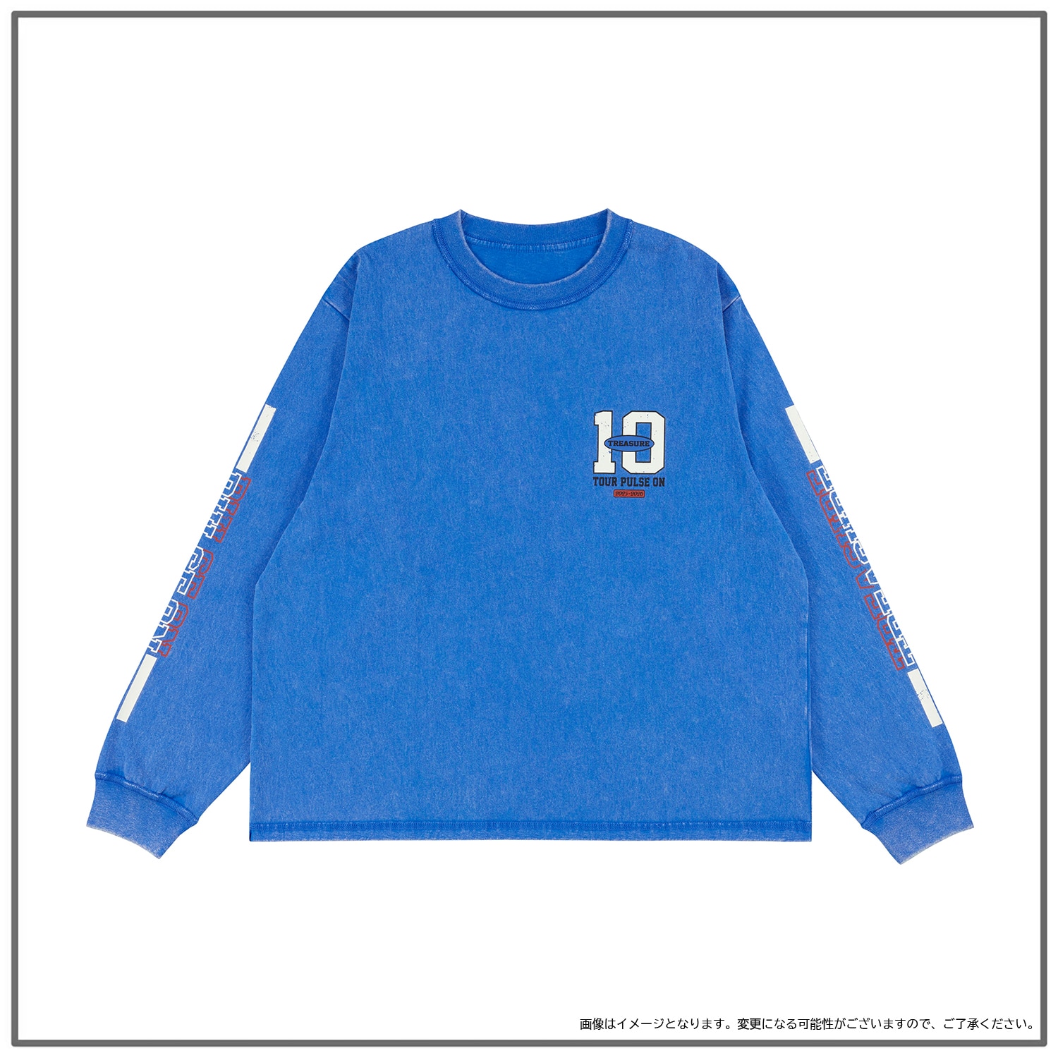 ロングスリーブTシャツ（BLUE）