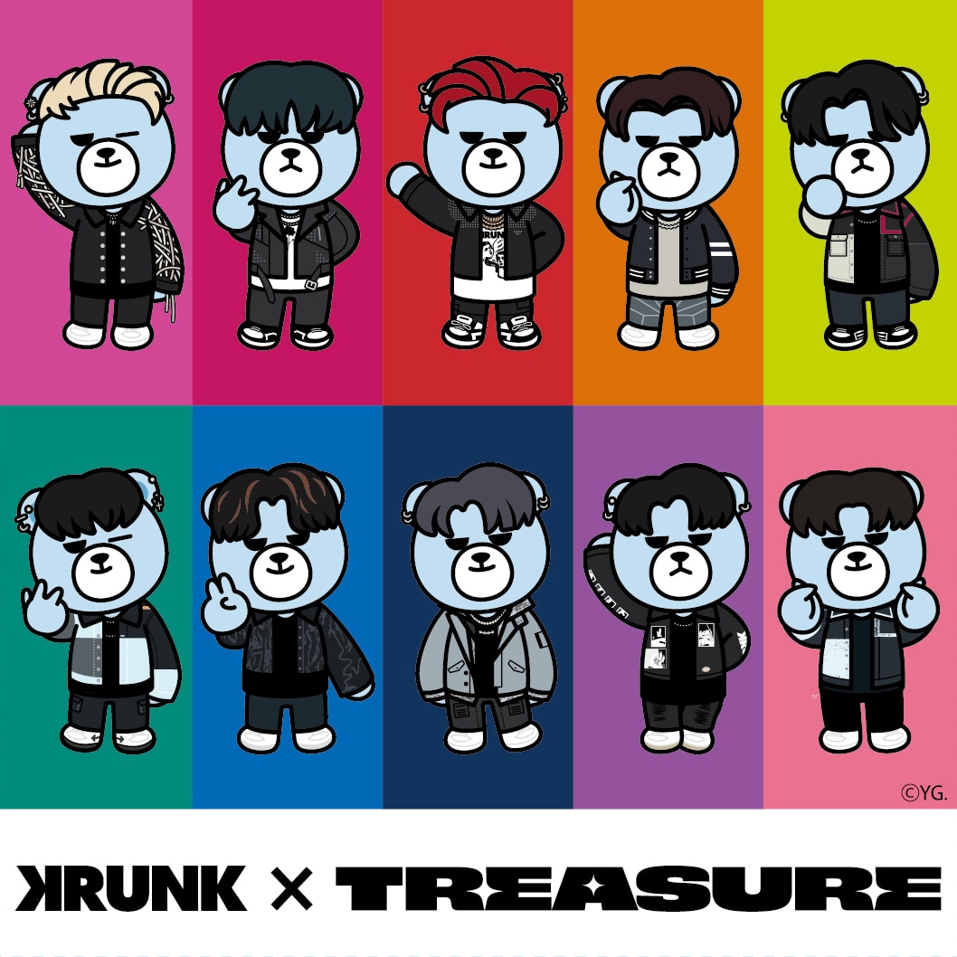 KRUNK×TREASURE -JIKJIN ver.-グッズのEC販売が決定！ - NEWS ...