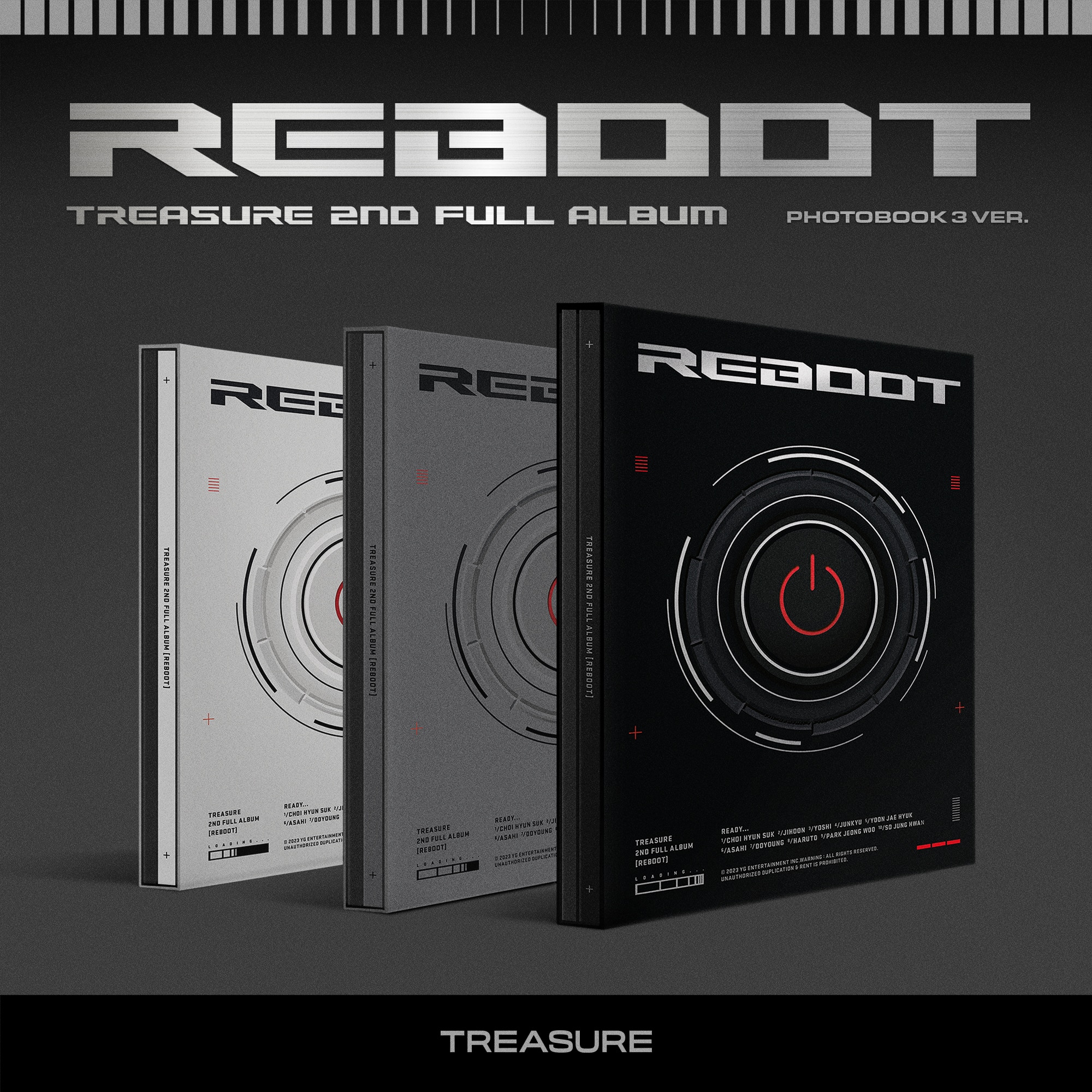 2nd FULL ALBUM『REBOOT』 - DISCOGRAPHY | TREASURE（トレジャー）OFFICIAL WEBSITE