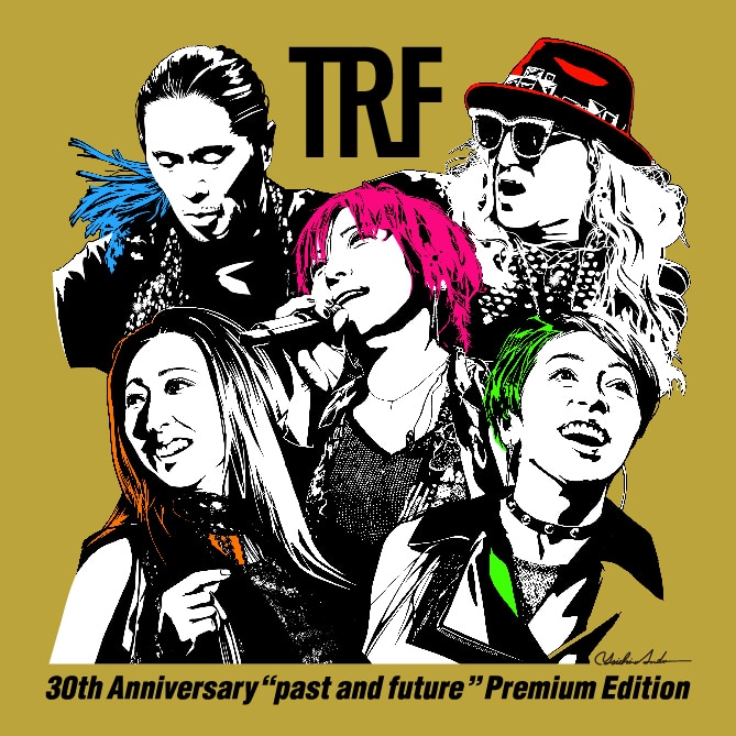 【ライブ会場予約限定一式】 TRF 30th Anniversary BOX②特製メモリアルパネル