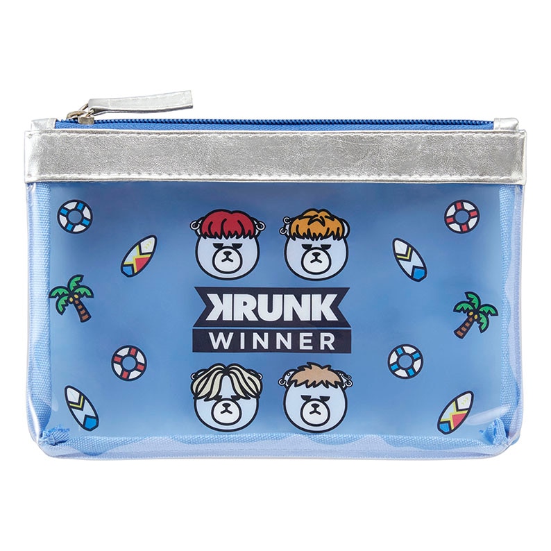 KRUNK X WINNER クリアポーチ