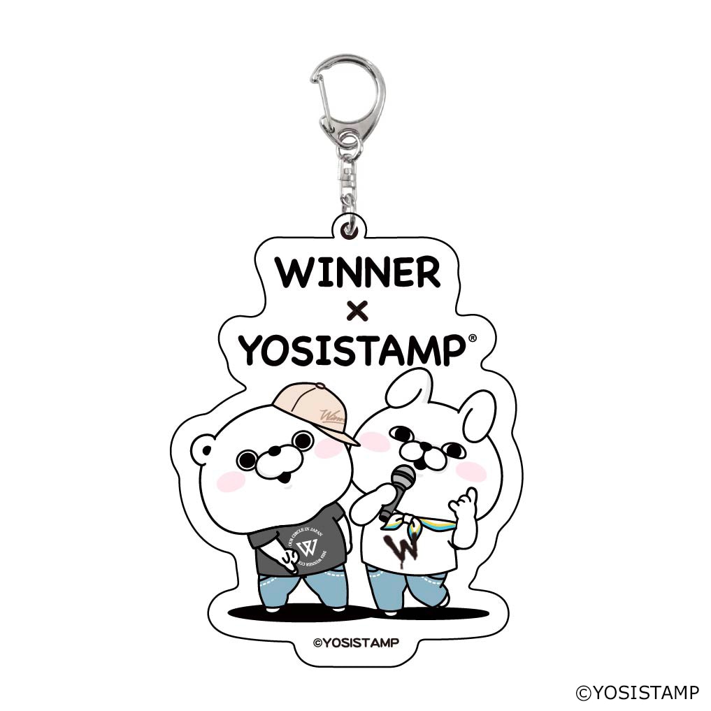 【WINNER × YOSISTAMP】アクリルキーホルダー