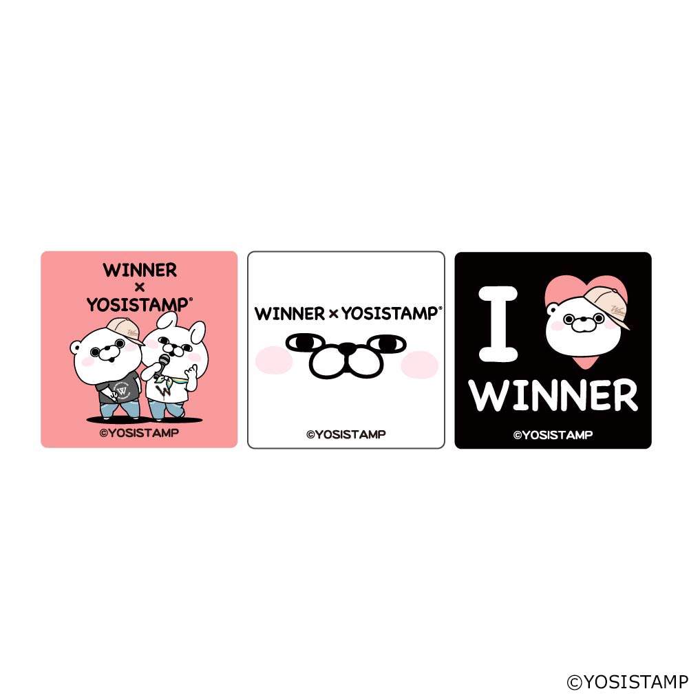 【WINNER × YOSISTAMP】缶バッジ（ランダム全3種）