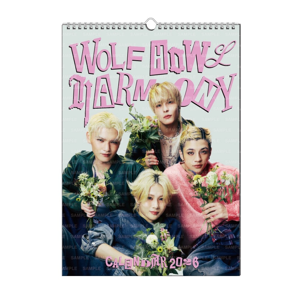 「WOLF HOWL HARMONY 2026 カレンダー」予約受付開始!!