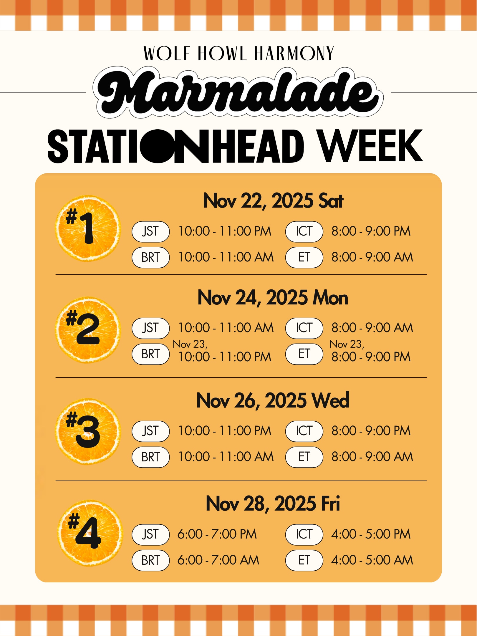 メンバーが音声で出演！Marmaladeリリース記念Stationheadでのリスニングパーティー開催決定！