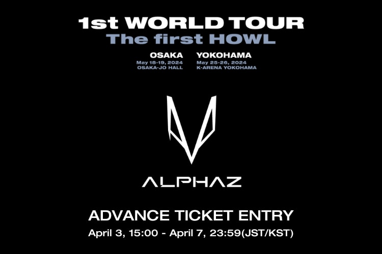 XG 1st WORLD TOUR “The first HOWL”】 日本公演ALPHAZ ANNUAL PREMIUM 