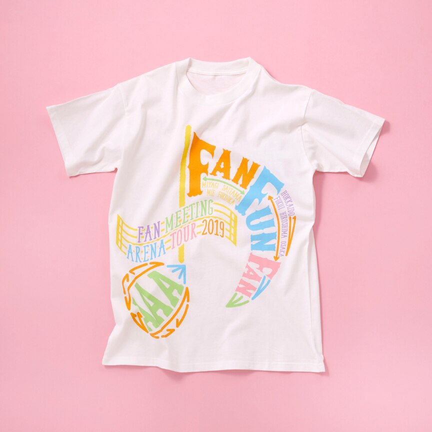 【AAA FAN MEETING ARENA TOUR 2019 ～FAN FUN FAN～】ツアーTシャツ