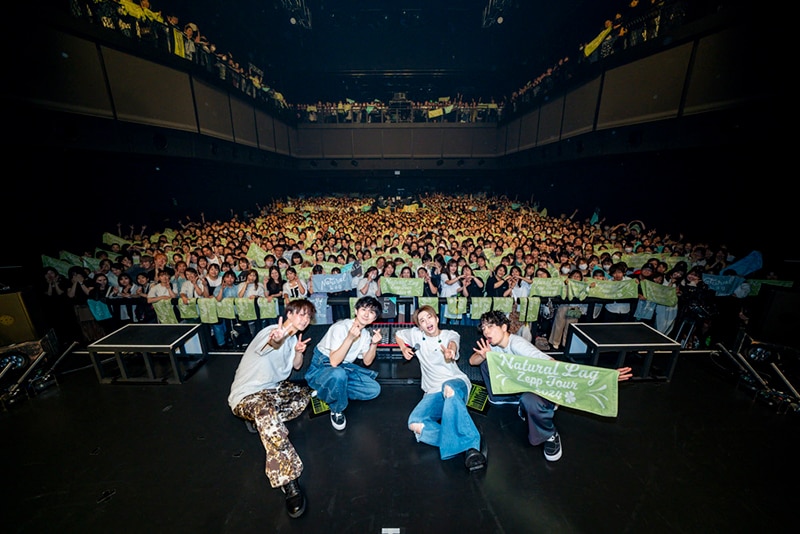 Da-iCE 花村想太がボーカルを務めるバンド「Natural Lag」、初となる東阪Zepp Tourを完走!! | エイベックス・ポータル -  avex portal