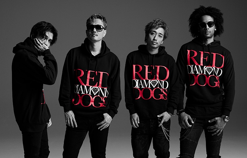 Exile Atsushi率いる4人組バンド Red Diamond Dogs 新作 Good Vibes のリリースが決定 Avex Promotion Design エイベックスのprサービス エイベックス プロモーション デザイン