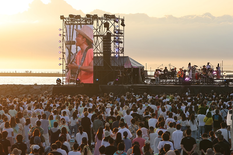 平井 大】3年ぶりとなるビーチフェスを開催！！波の音や海の風を感じ