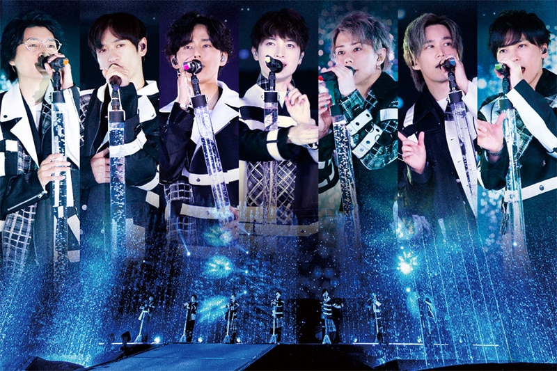 Kis-My-Ft2、LIVE DVD & Blu-ray「LIVE TOUR 2021 HOME」ジャケ写 