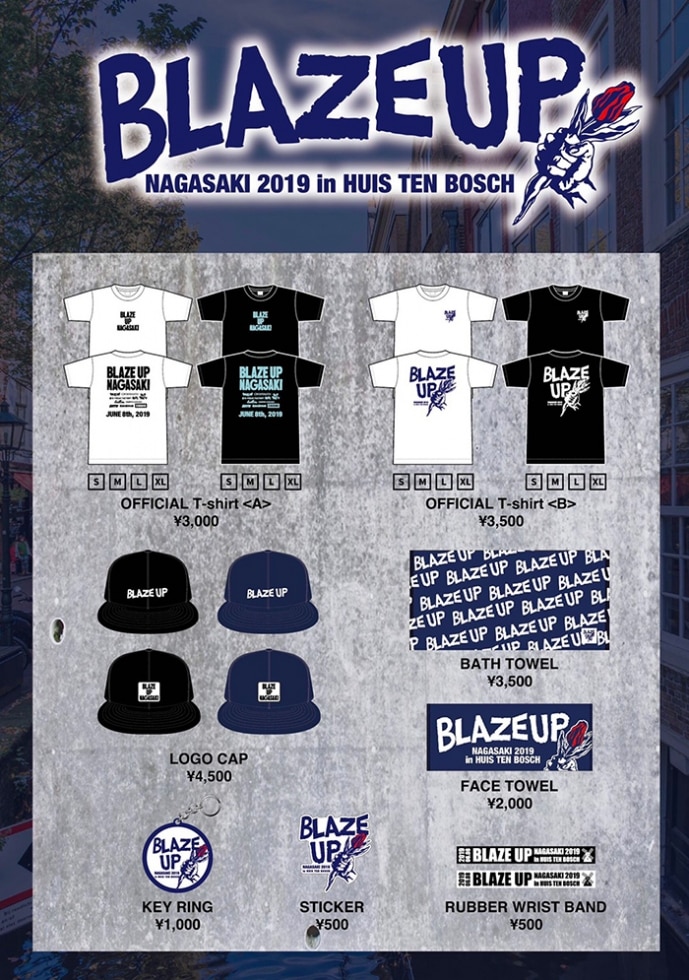 SHANK主宰イベント、「BLAZE UP NAGASAKI 2019」オフィシャル