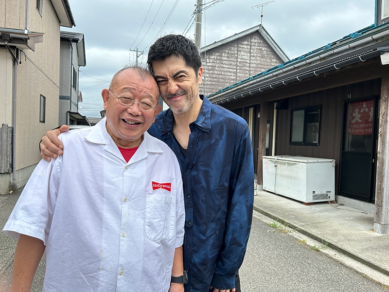 鶴瓶、スカパラ谷中